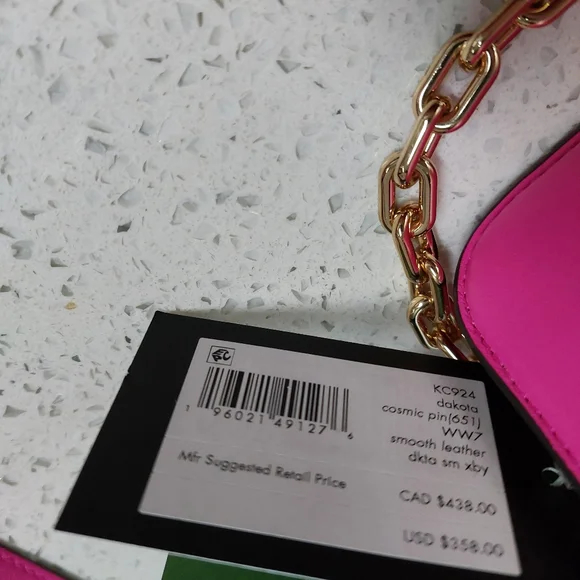 Kate Spade Dakota Crossbody Cosmic Pink NWT